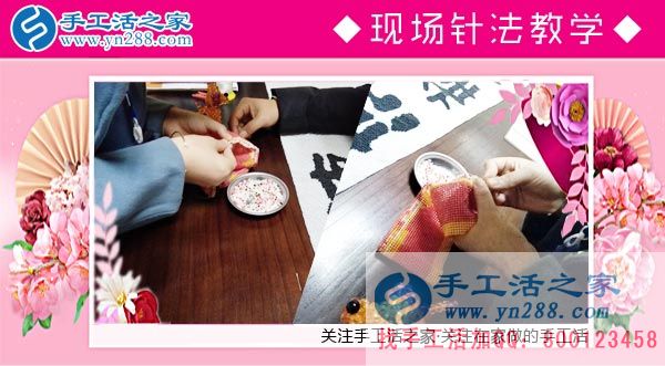 3月8日，三八妇女节来合作，手工活之家迎来众多女士考察在家做的手工活，在家手工，正规的外发手工活(图6)