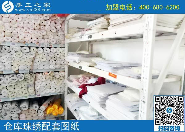 手工活之家——仓库珠绣成品与配套图纸