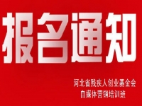 殊途同归，共圆残疾人就业创业梦----手工之家祝河北省残疾人创业基金会残疾人自媒体营销培训报名开始